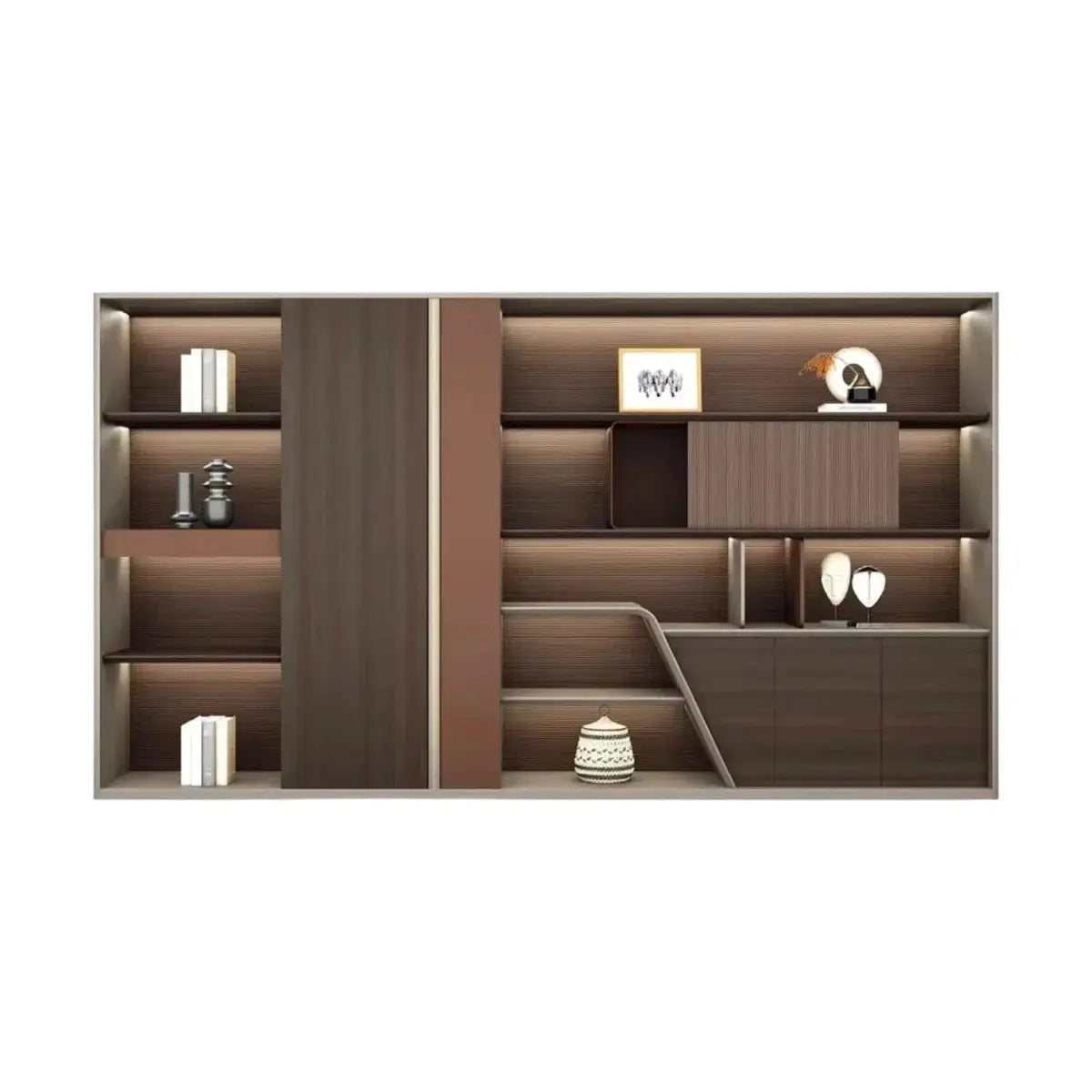 Winthrop · Modern Office Shelves & Storage by Arc Grove