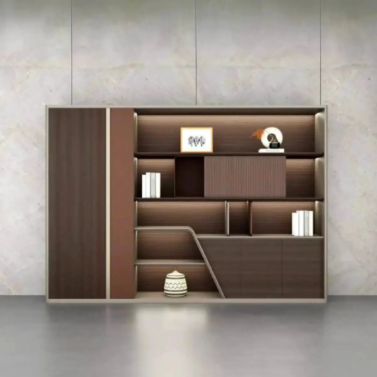 Winthrop · Modern Office Shelves & Storage by Arc Grove