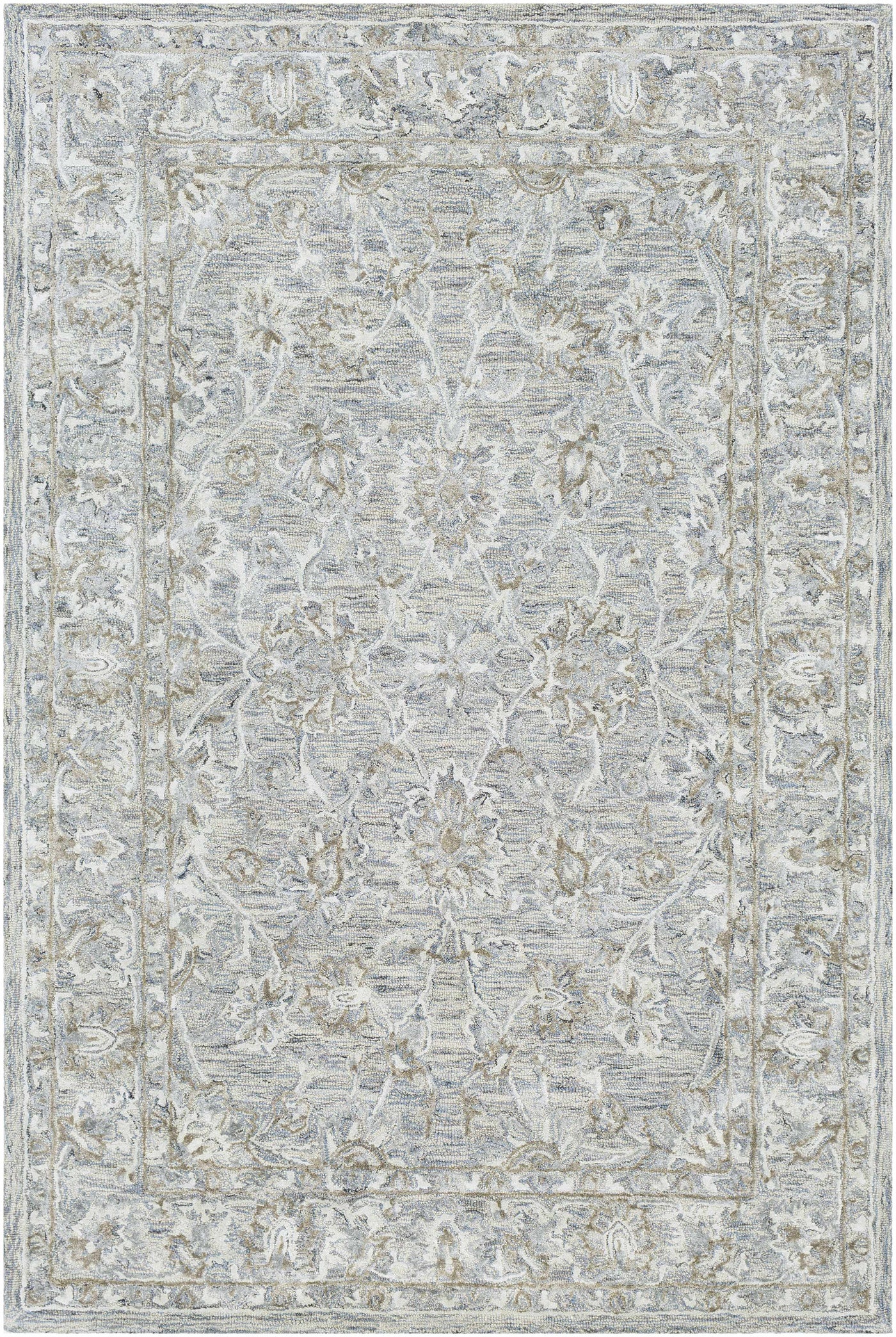 Eriline Wool & Faux Silk Rug by Boutique Rugs
