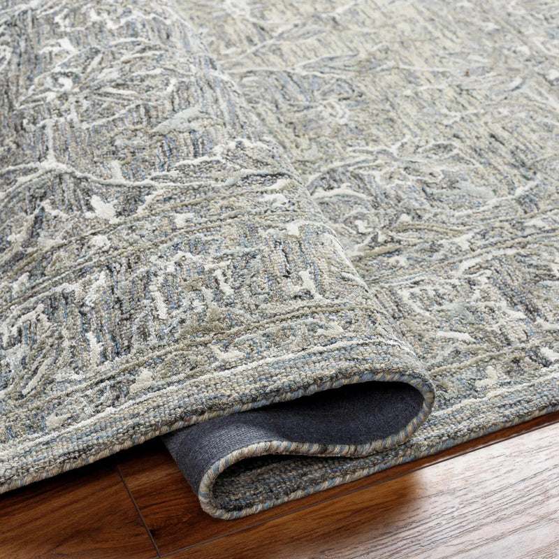 Eriline Wool & Faux Silk Rug by Boutique Rugs