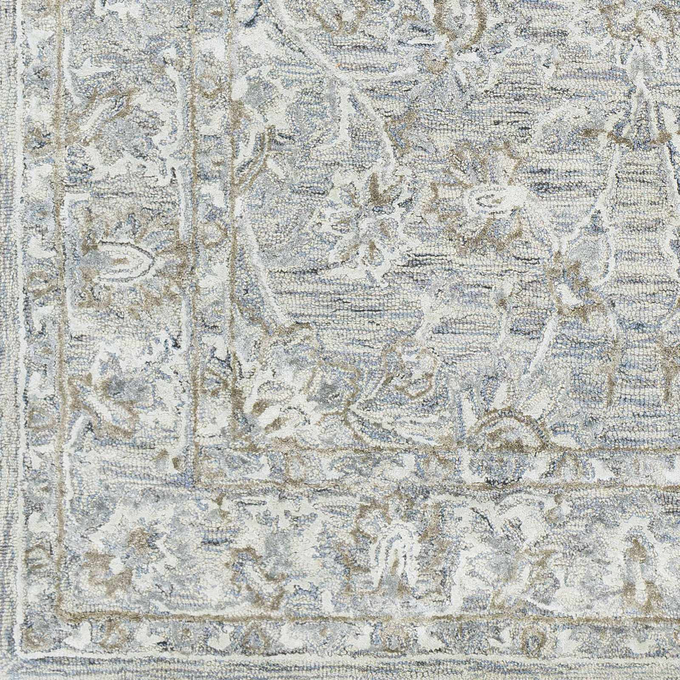 Eriline Wool & Faux Silk Rug by Boutique Rugs