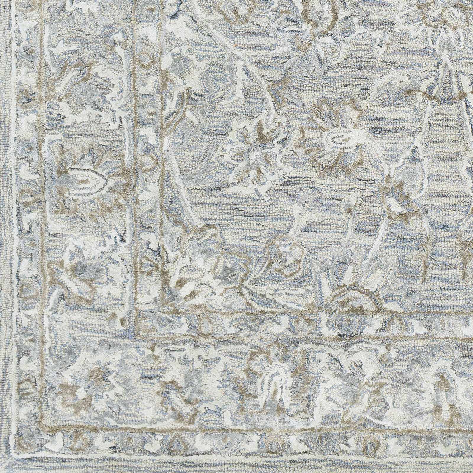 Eriline Wool & Faux Silk Rug by Boutique Rugs