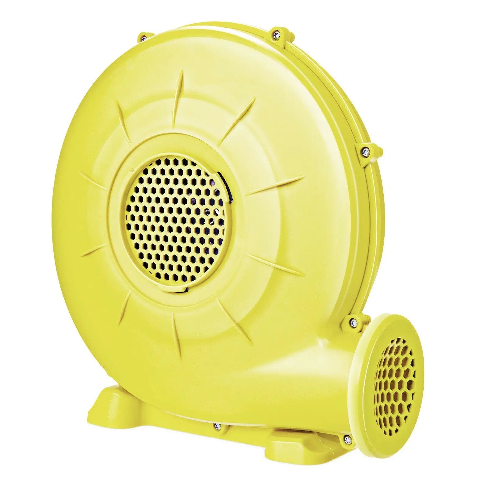 350 Watt 0.5 HP Air Blower Pump Fan for Inflatable Bounce House and Bouncy Castle-Yellow by DirectDeals