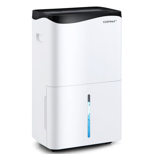 100-Pint Dehumidifier with Smart App and Alexa Control for Home and Basements-White, photo 2 of 8