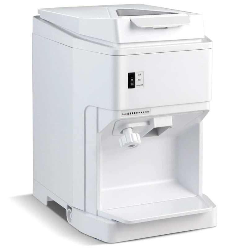 460W Snow Cone Maker Machine Shaver Adjustable-White by DirectDeals