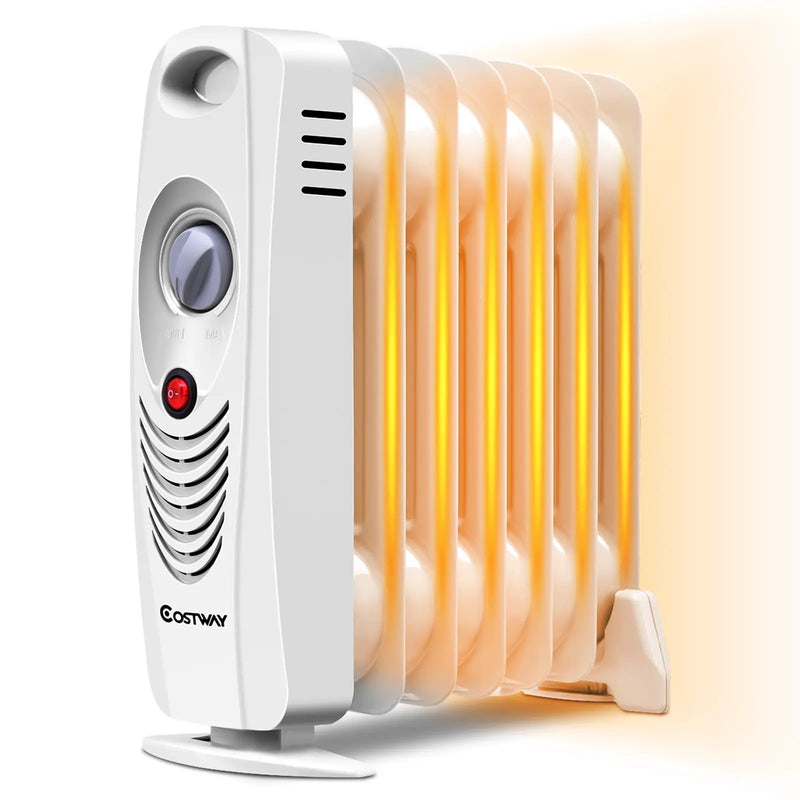 700 W Portable Mini Electric Oil-Filled Radiator Heater by DirectDeals