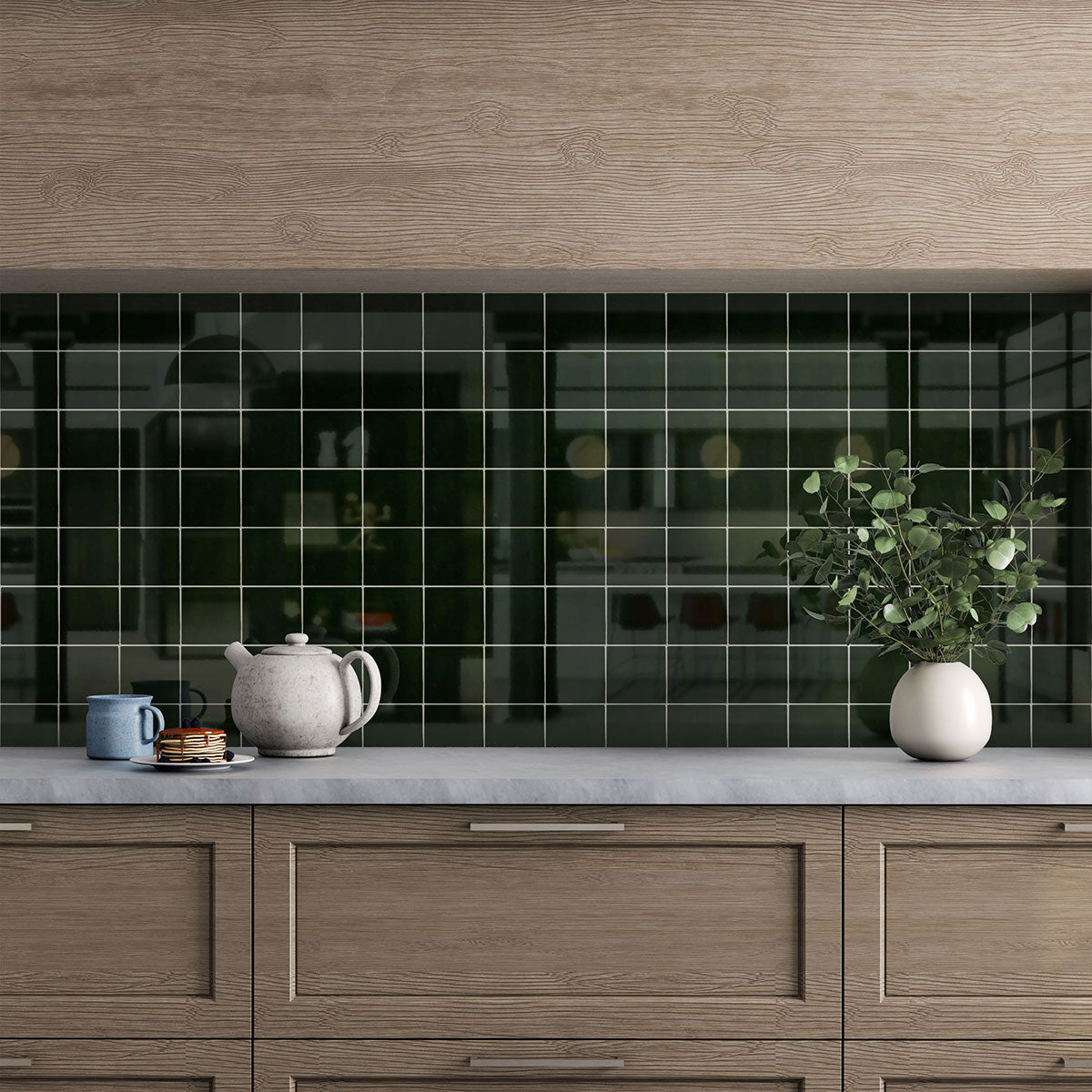 Esmeralda Glossy Ceramic Tiles 4x4 Ceramic Glossy 4x4 Tiles — 2