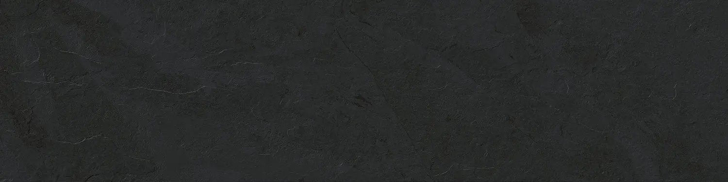 Essence Montauk Black Slate Look Porcelain Tiles 3x12 by landmarkceramics