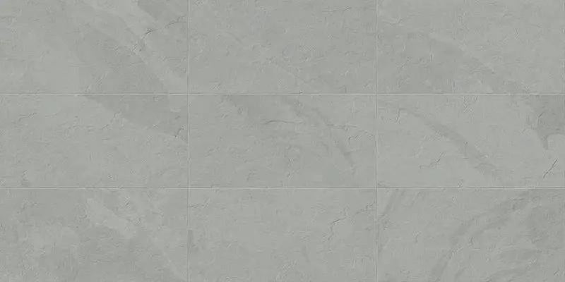 Essence Montauk Grey Slate Look Porcelain Tiles 3x12 by landmarkceramics