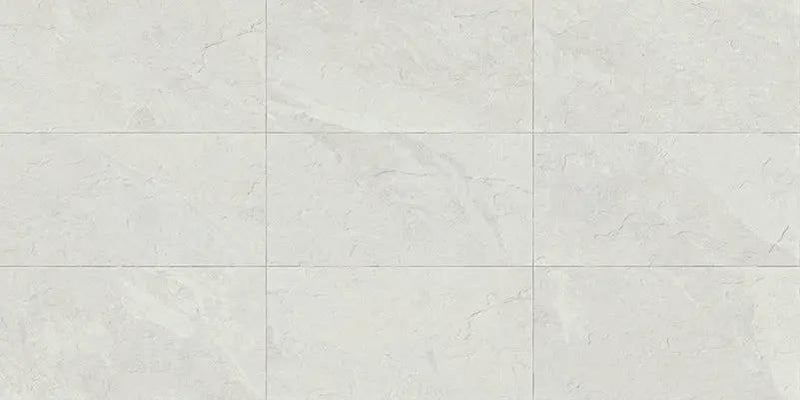 Essence Montauk White Slate Look Porcelain Tiles 24x48 by landmarkceramics