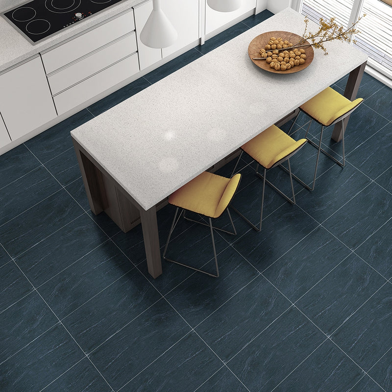 Essential Black Matte Stone Look Porcelain Tiles 12x24 Porcelain Matte 12x24 Tiles — 3