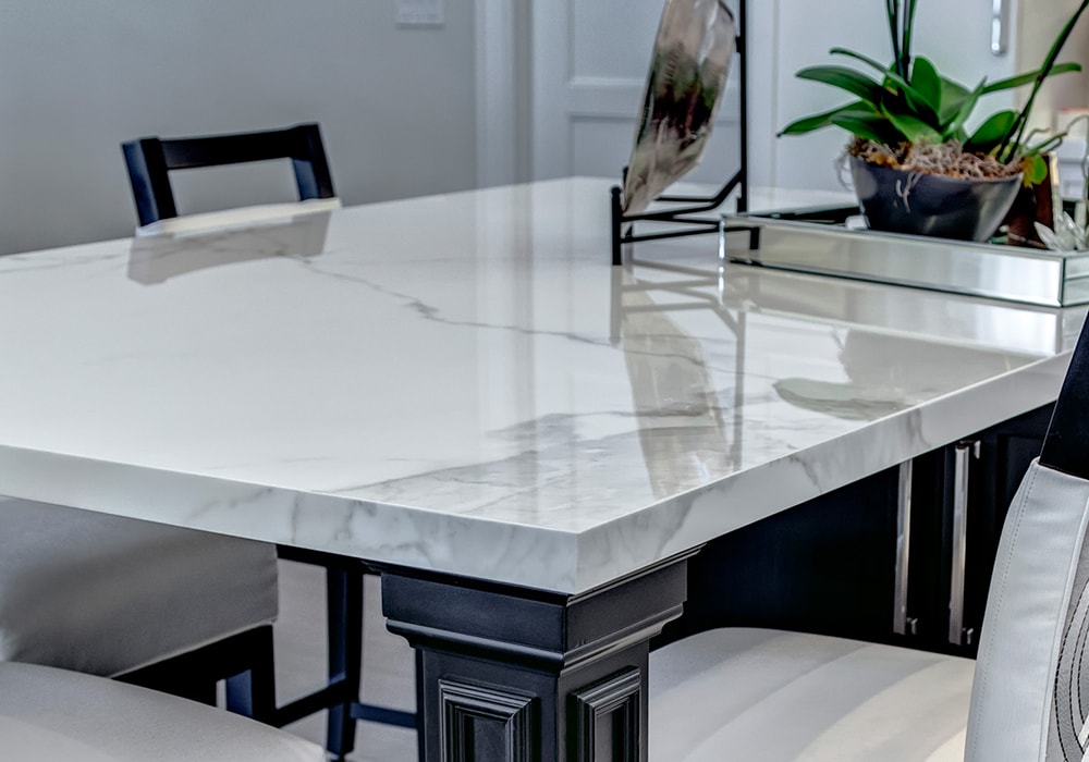 Estatuario Polished Sintered Stone Slab 125x63 E01 room scene 3