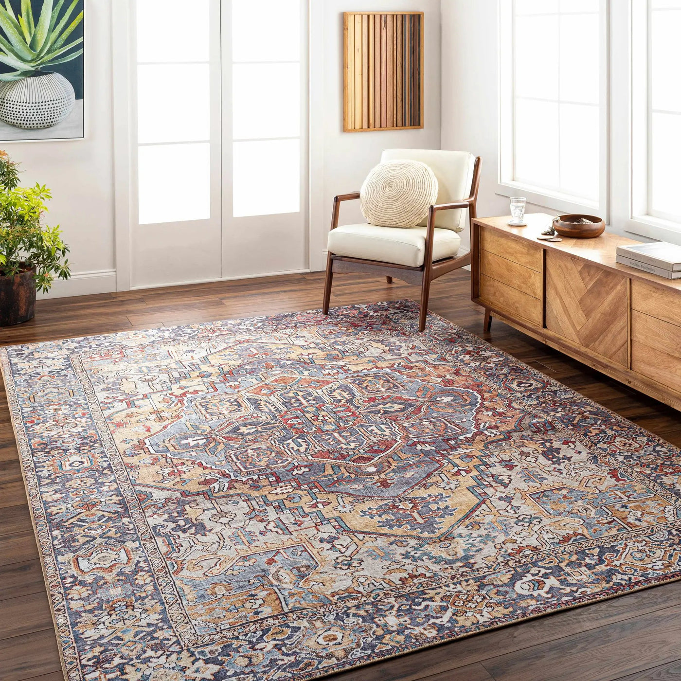Neyland Iris Area Rug 2358 by Boutique Rugs