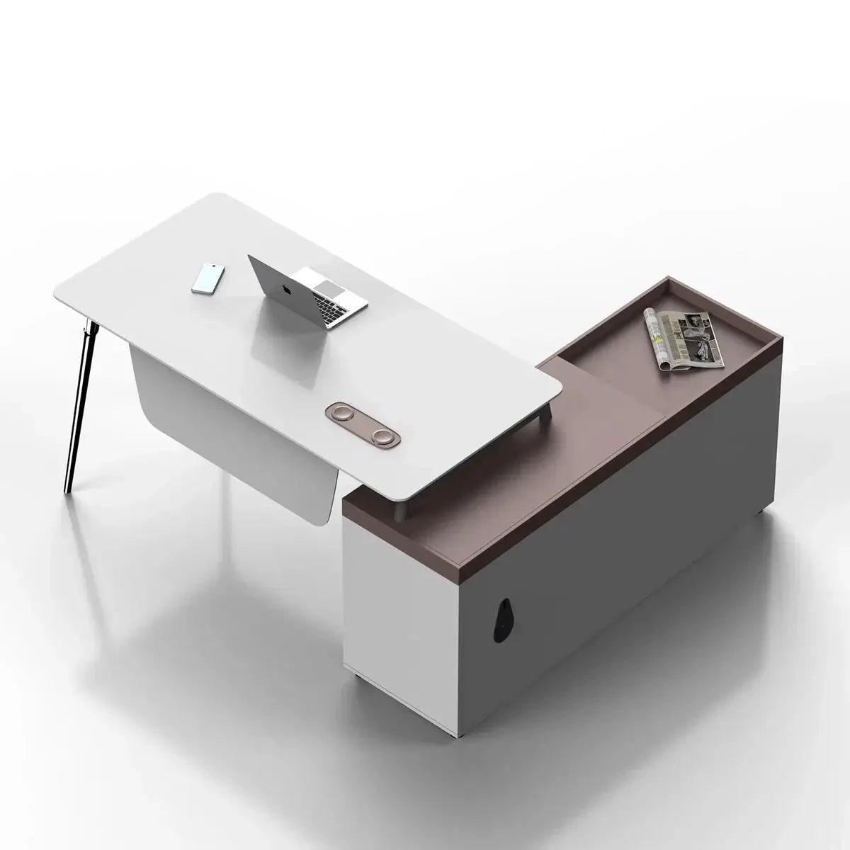 Pegler · Modern L-Shaped Desk by Arc Grove