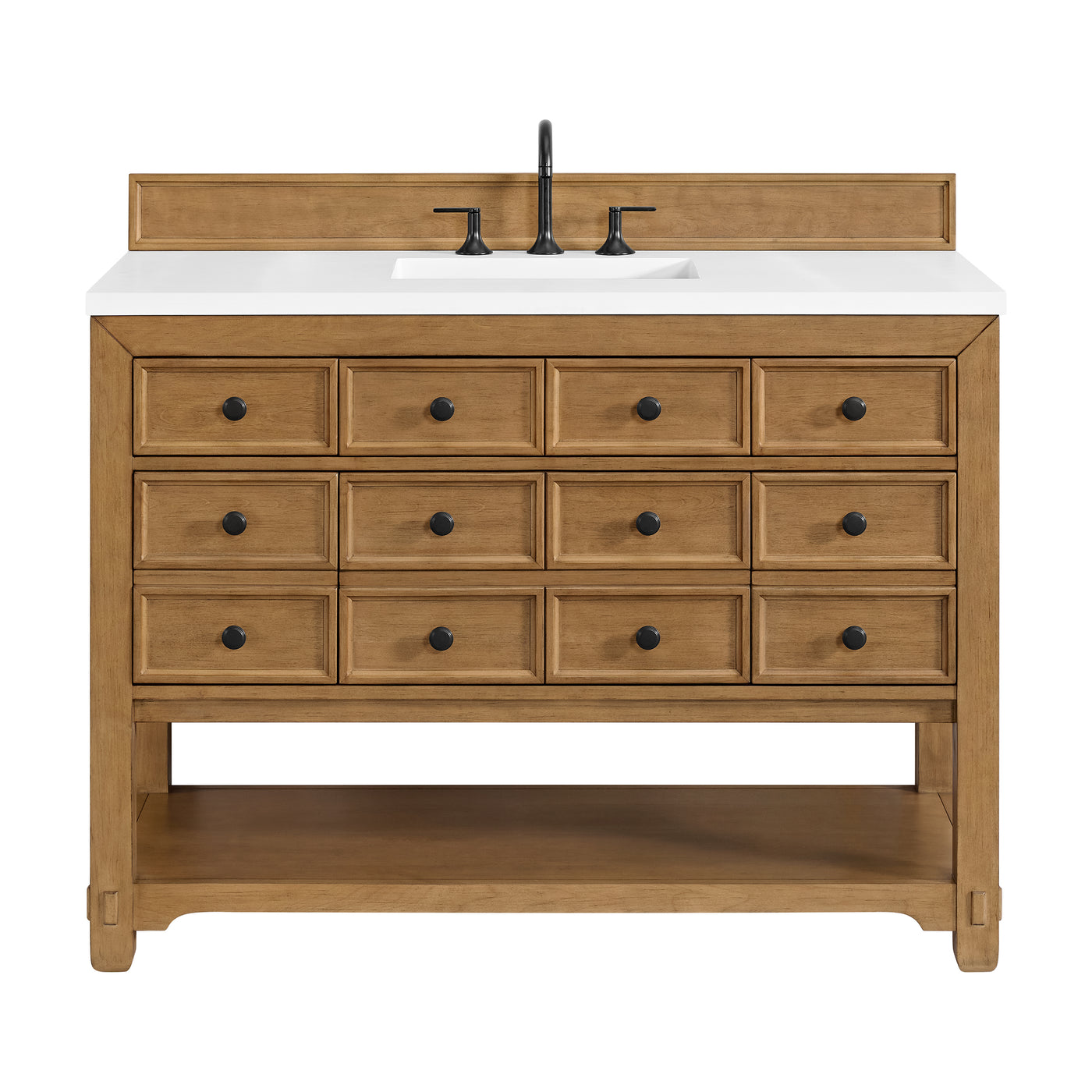 James Martin Malibu 48" Single Bathroom Vanity, Amber Birch by James Martin