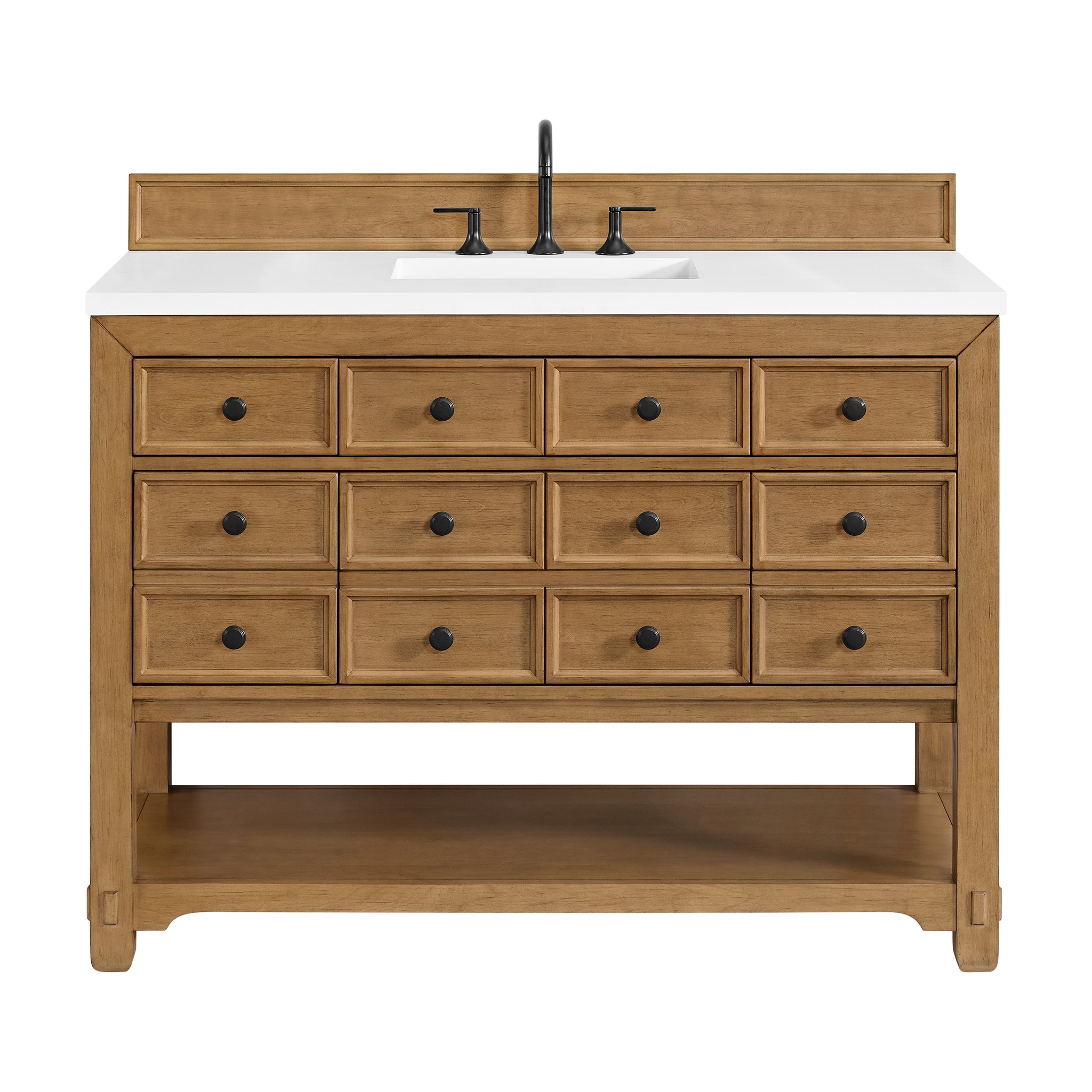 James Martin Malibu 48" Single Bathroom Vanity, Amber Birch by James Martin