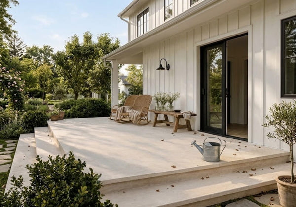 Euro Beige Honed Limestone Slab Random