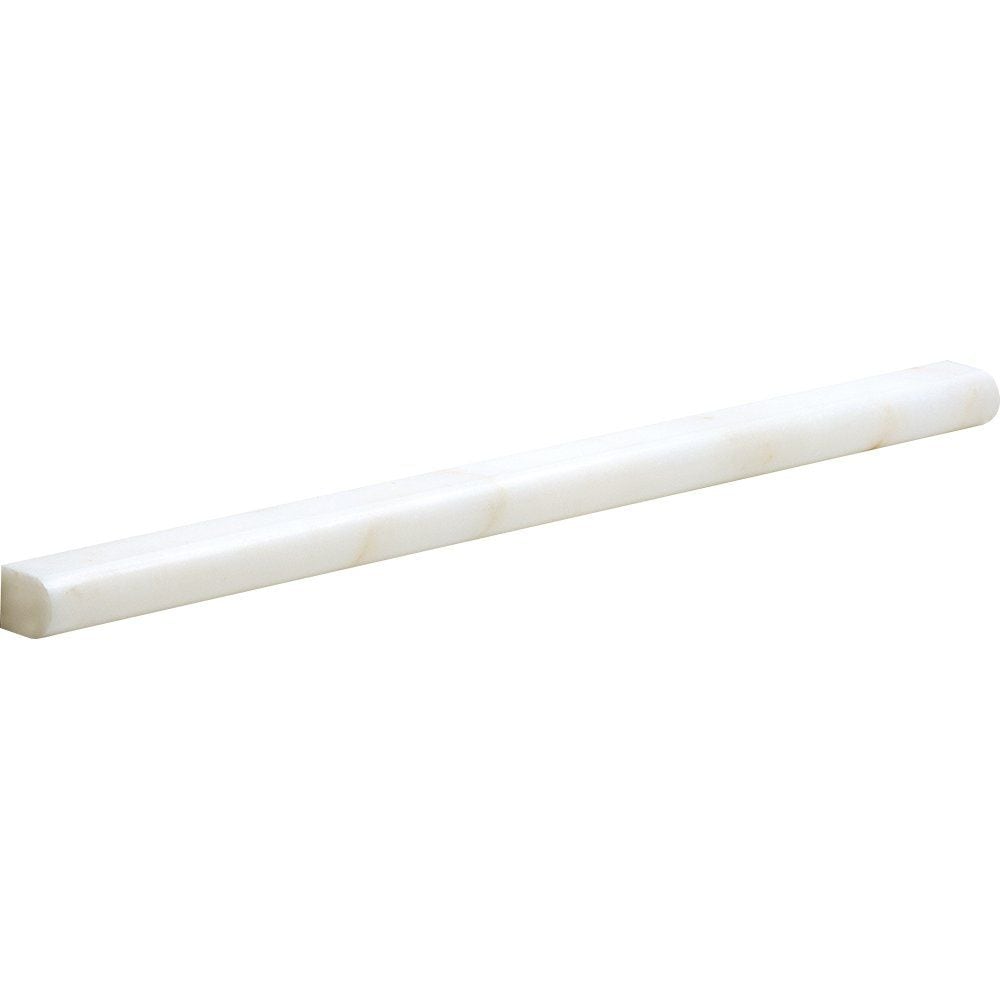 European Sugar Polished Pencil Liner Marble Moldings 1/2x12 Marble Polished 2x12 Moldings