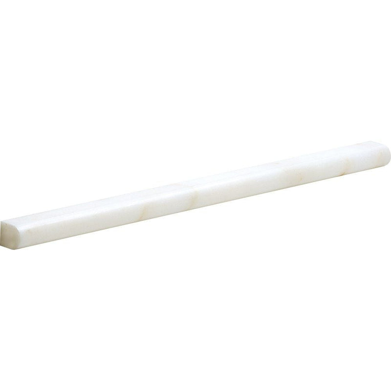 European Sugar Polished Pencil Liner Marble Moldings 1/2x12 Marble Polished 2x12 Moldings