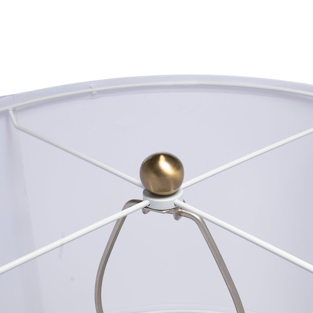 D15x29 Table Lamp with Glass Drum Shade, photo 14 of 16