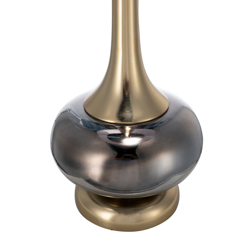 D15x29 Table Lamp with Glass Drum Shade, photo 16 of 16