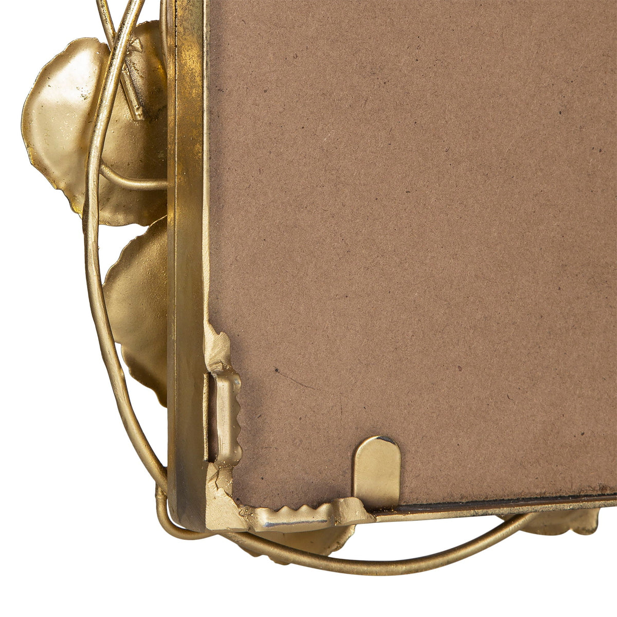 Full Length Floor Mirror with Gold Leaf Accents - Gold, photo 9 of 10