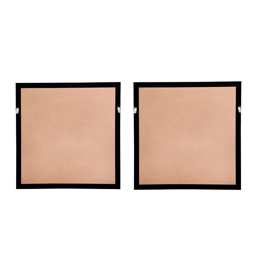Grace Purple Agate Shadow Boxes Wall Art Set of 2 with Natural Stone – Multicolor, photo 6 of 17
