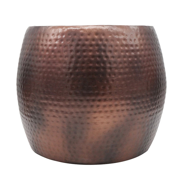 Nuria Hammered Iron Accent Table, 19.5-Inch, Bronze, photo 2 of 5
