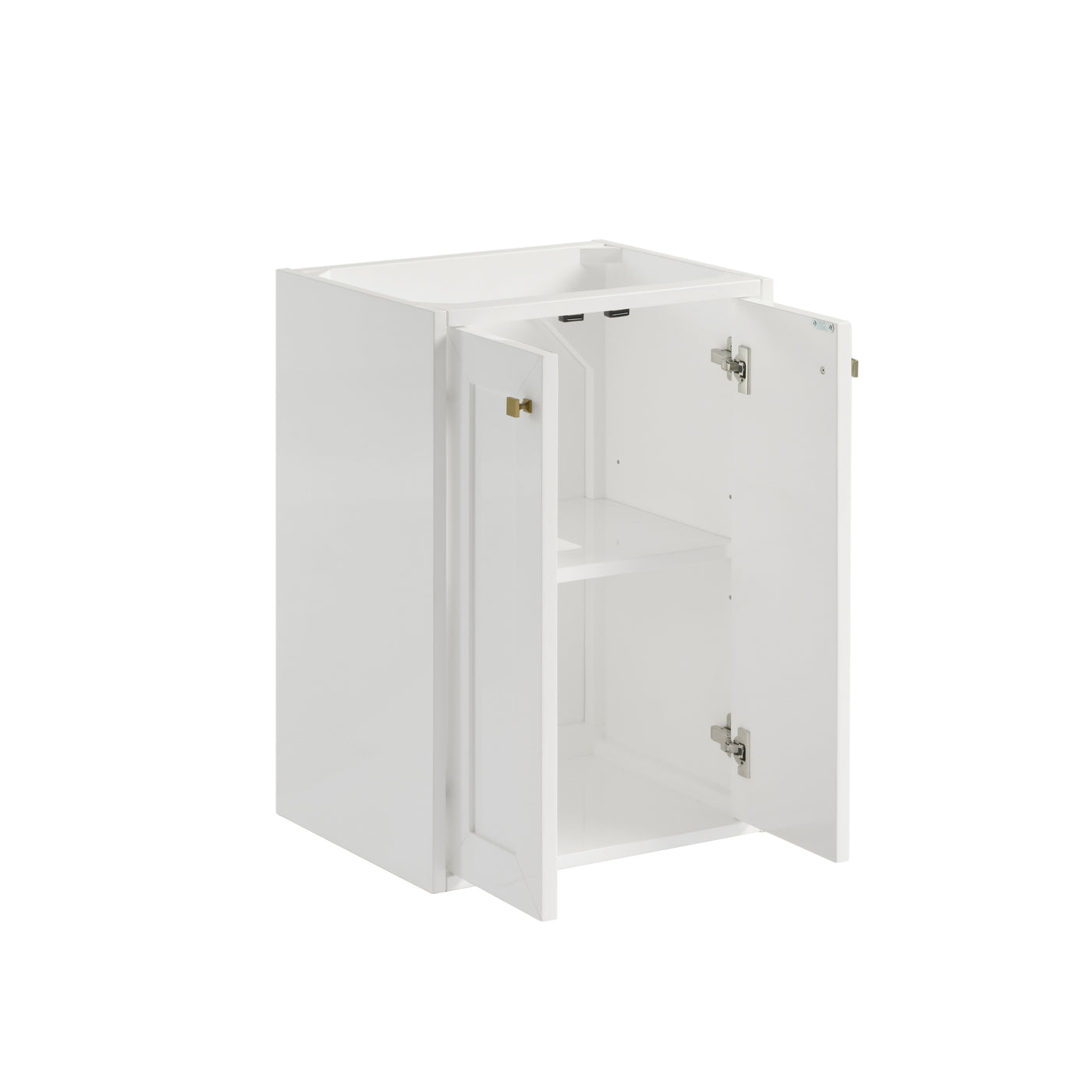 James Martin Chianti 20" Single Bathroom Vanity, Glossy White by James Martin