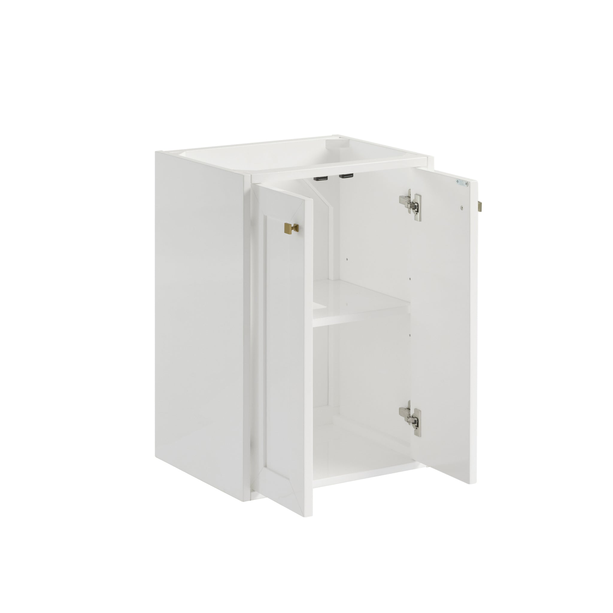 James Martin Chianti 20" Single Bathroom Vanity, Glossy White by James Martin