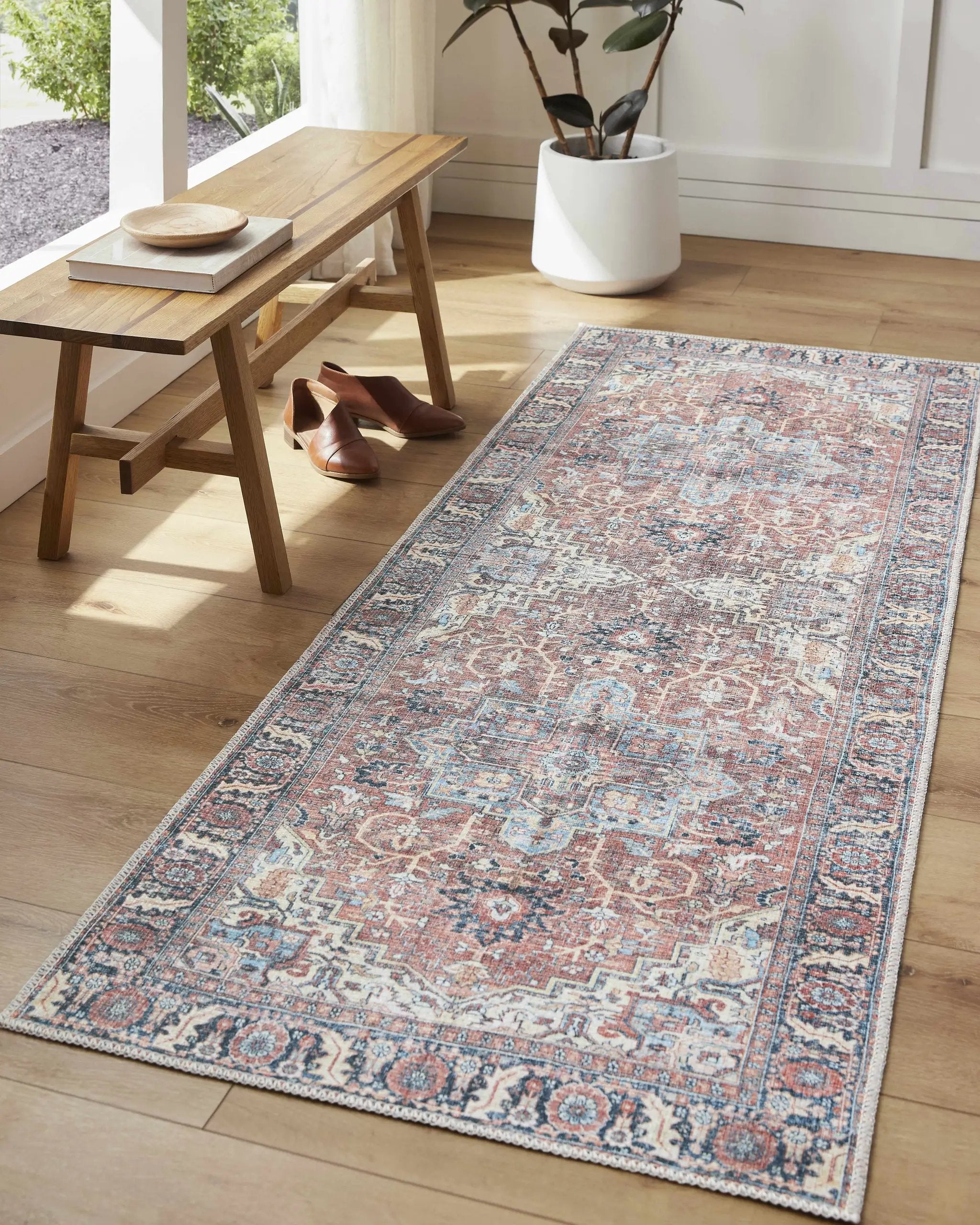 Evony Washable Area Rug - Clearance by Boutique Rugs
