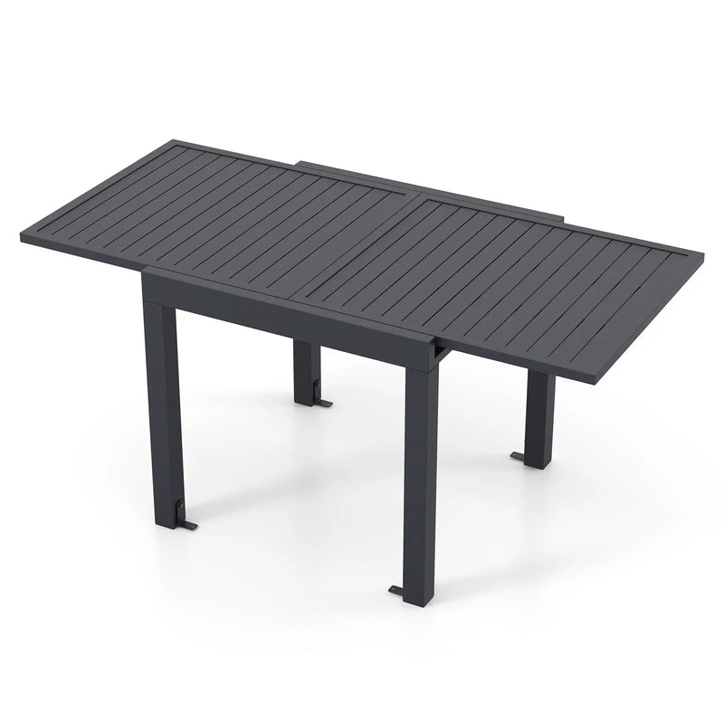 Expandable Patio Dining Table for 4-6 People by DirectDeals