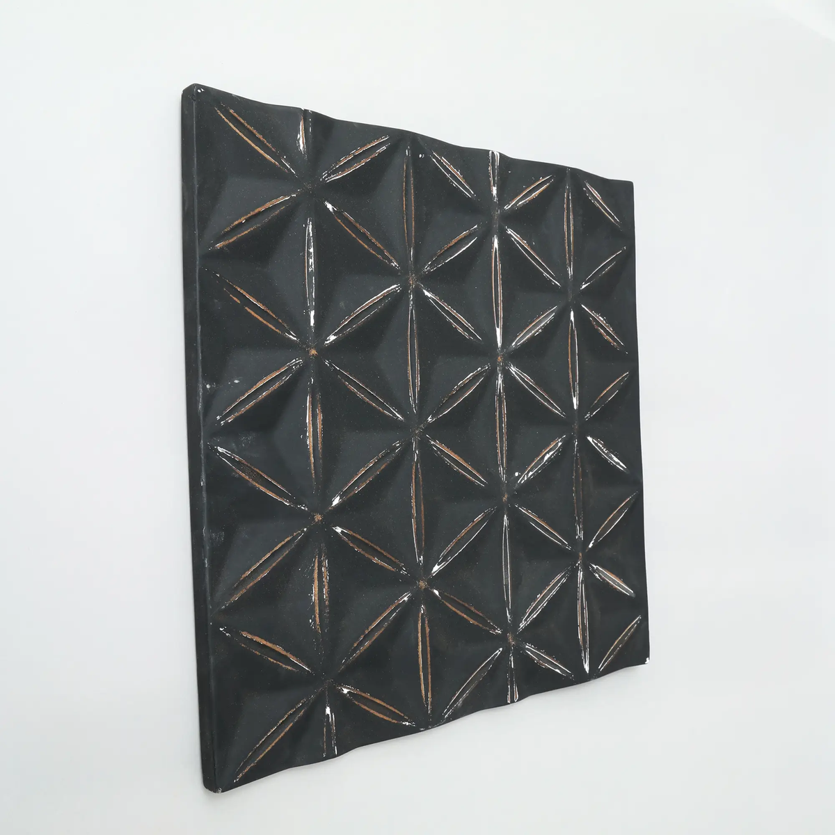 Black Square Modern Wall Art, photo 3 of 6