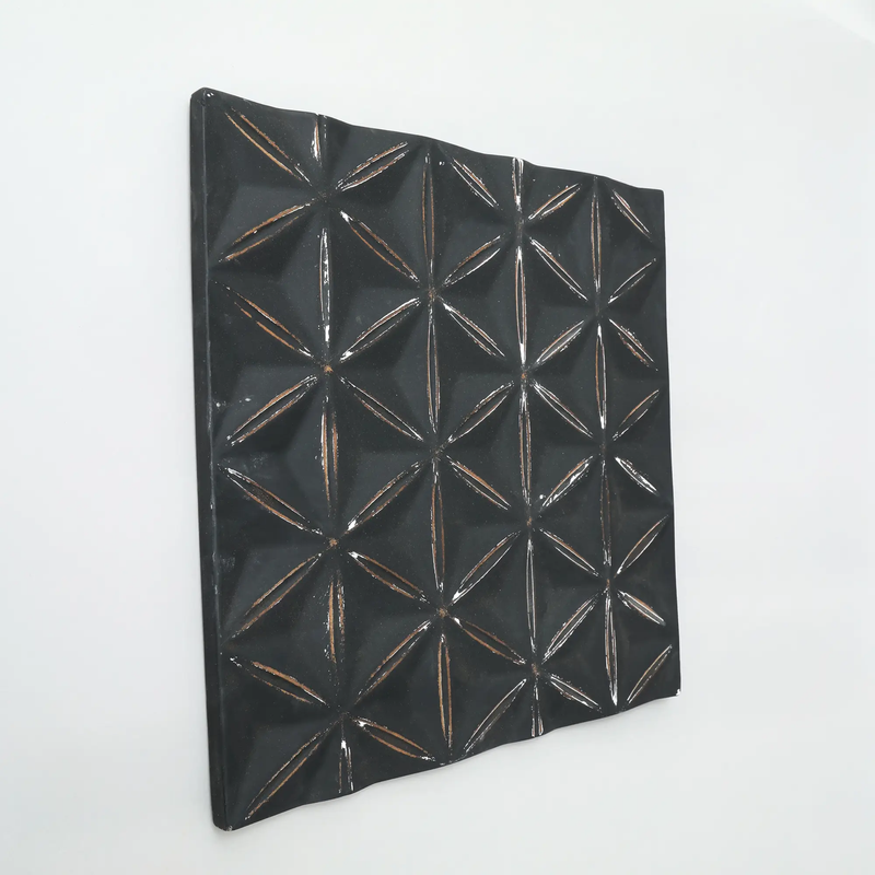 Black Square Modern Wall Art, photo 3 of 6