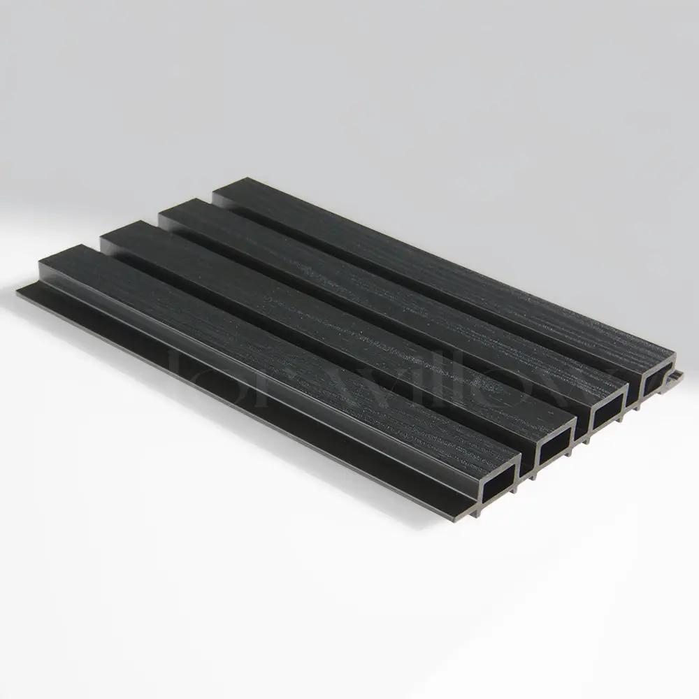 Exterior Wood-Look Composite Slat Panel Samples by andor willow