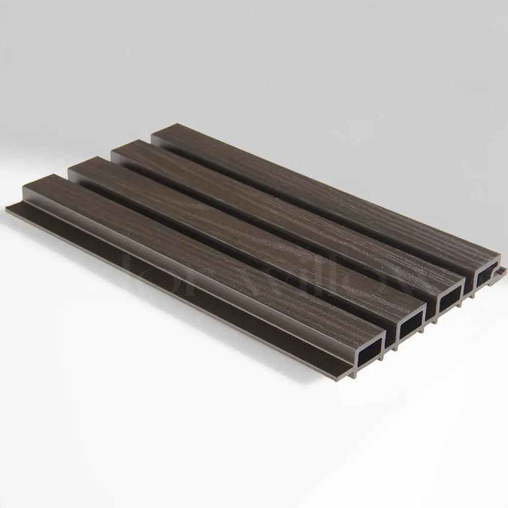 Exterior Wood-Look Composite Slat Panel Samples by andor willow