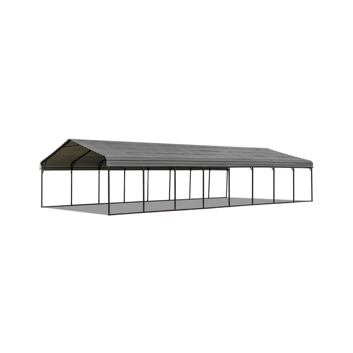 [20X40FT] Extra-Large Heavy-Duty Four Car Outdoor Metal Carport Canopy For Trucks, Boats And SUVs (SAK29713), photo 7 of 8