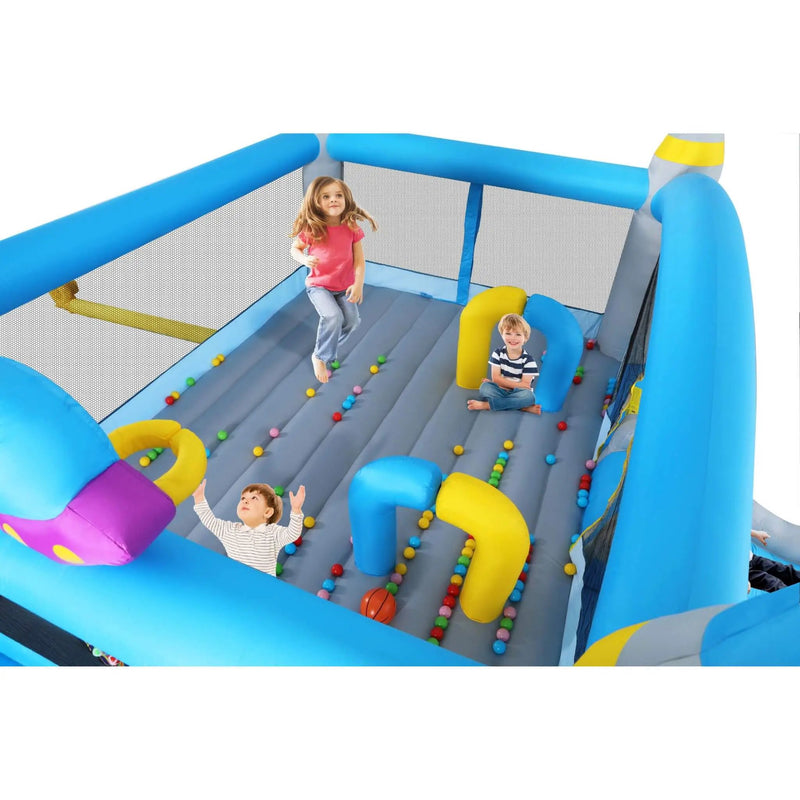 Extra-Large Multifunctional Jump'N Slide Inflatable Bouncer With Blower (SAK81243) by SAKSBY WHOLESALE