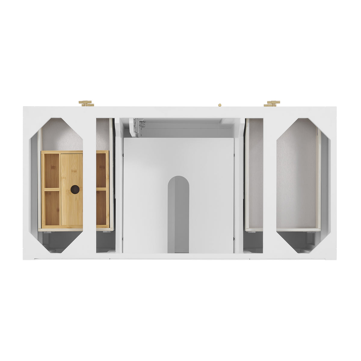 James Martin Myrrin 48" Single Bathroom Vanity, Bright White, view 32