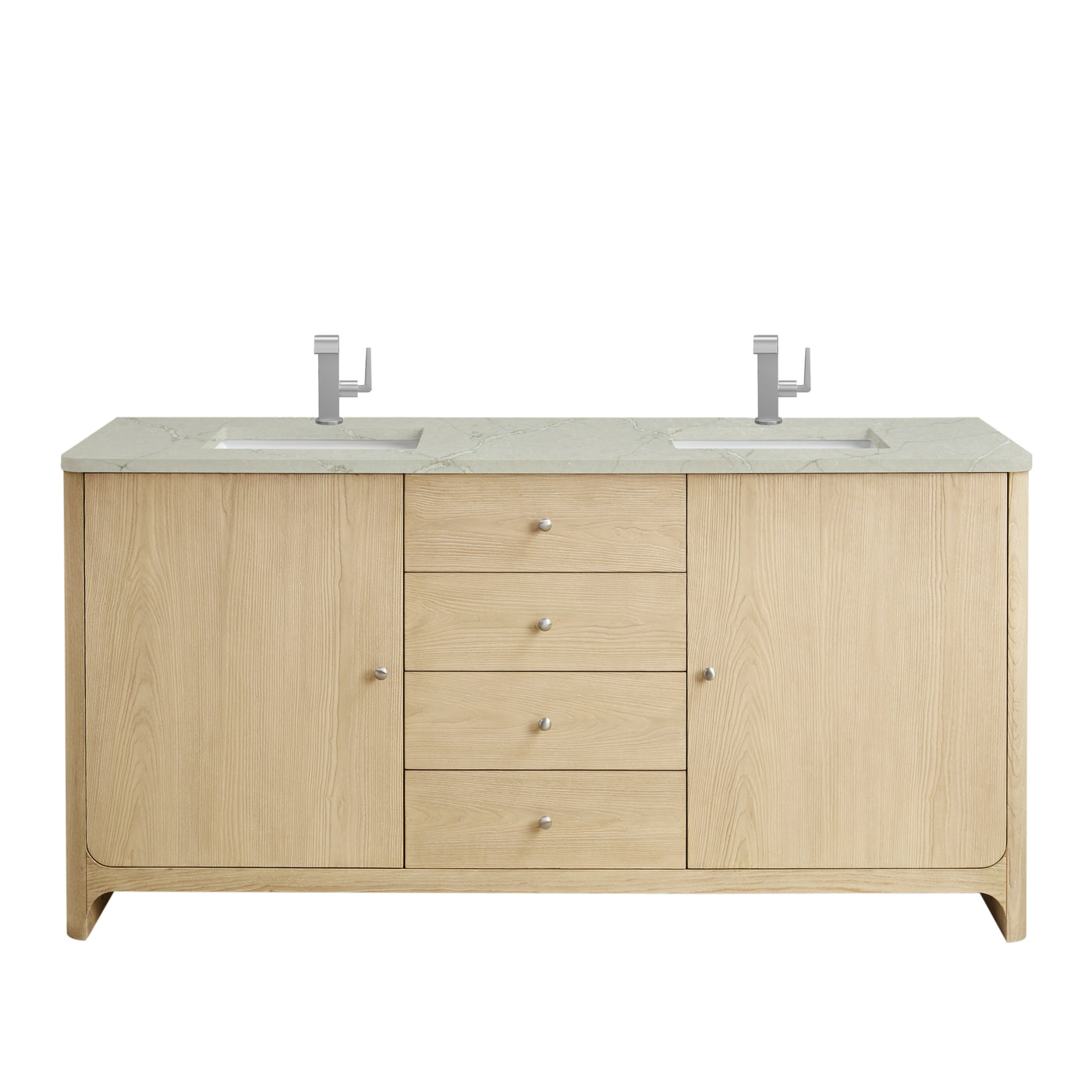 James Martin Gracyn 72" Double Bathroom Vanity, Coastal Driftwood by James Martin