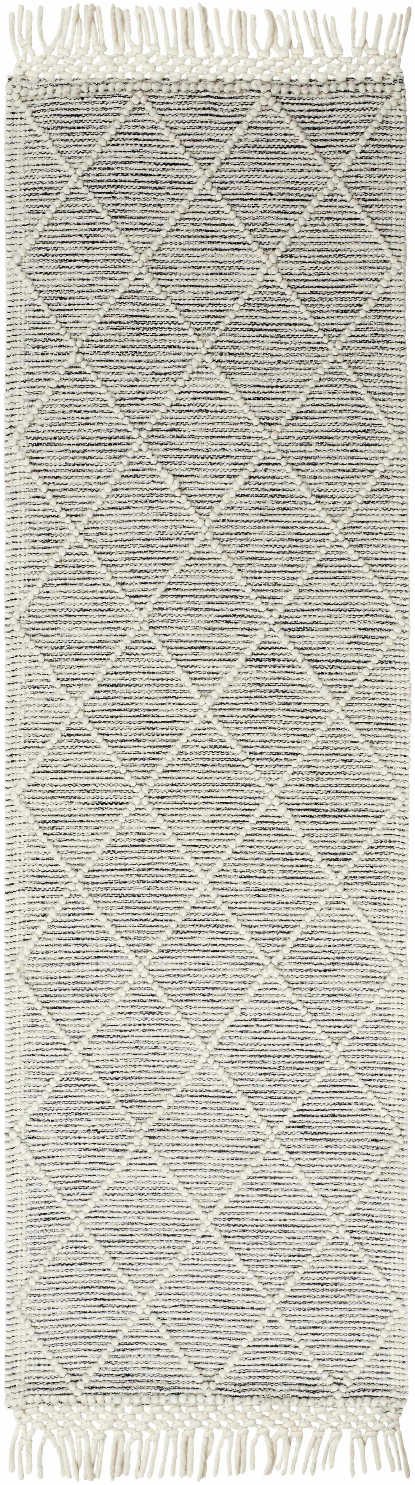 Ezria Wool Rug with Tassels - Clearance by Boutique Rugs