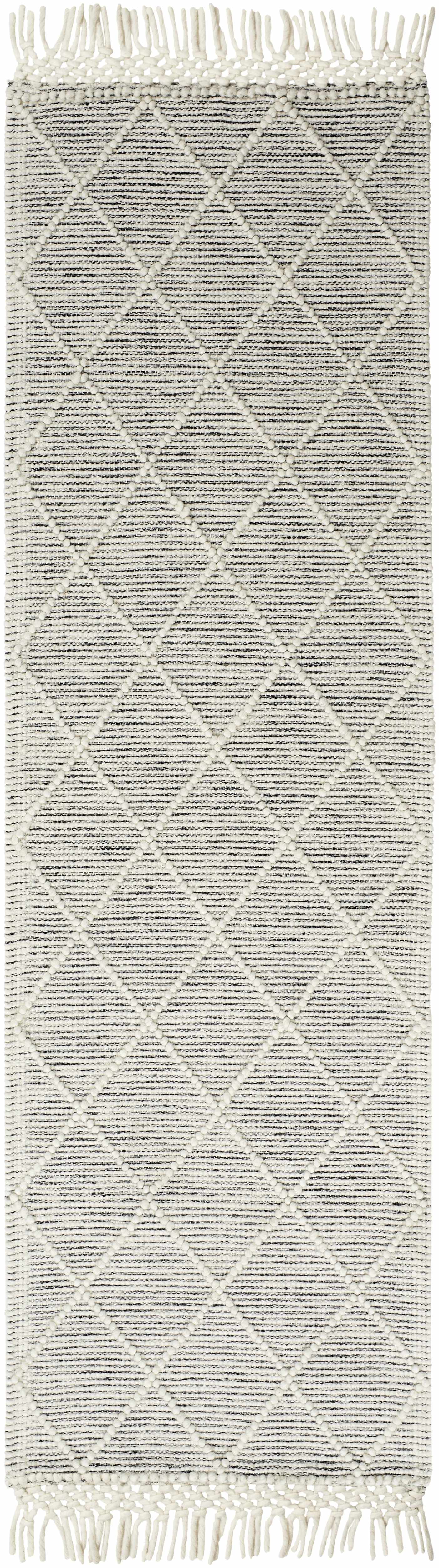 Ezria Wool Rug with Tassels - Clearance by Boutique Rugs