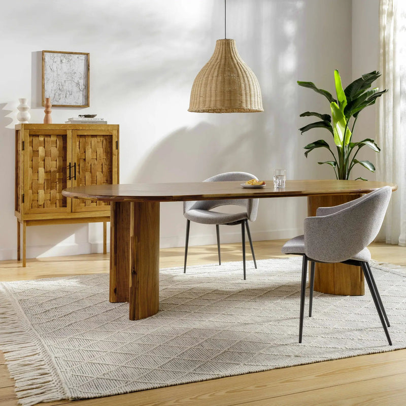 Ezria Wool Rug with Tassels - Clearance by Boutique Rugs