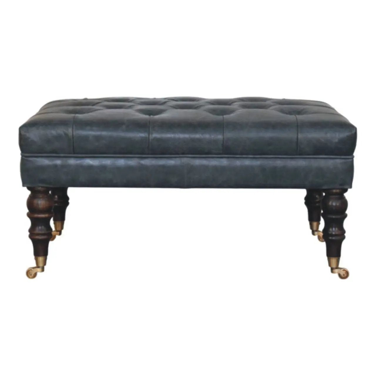 Buffalo - Ottoman With Castor Legs by Unique Piece Furniture