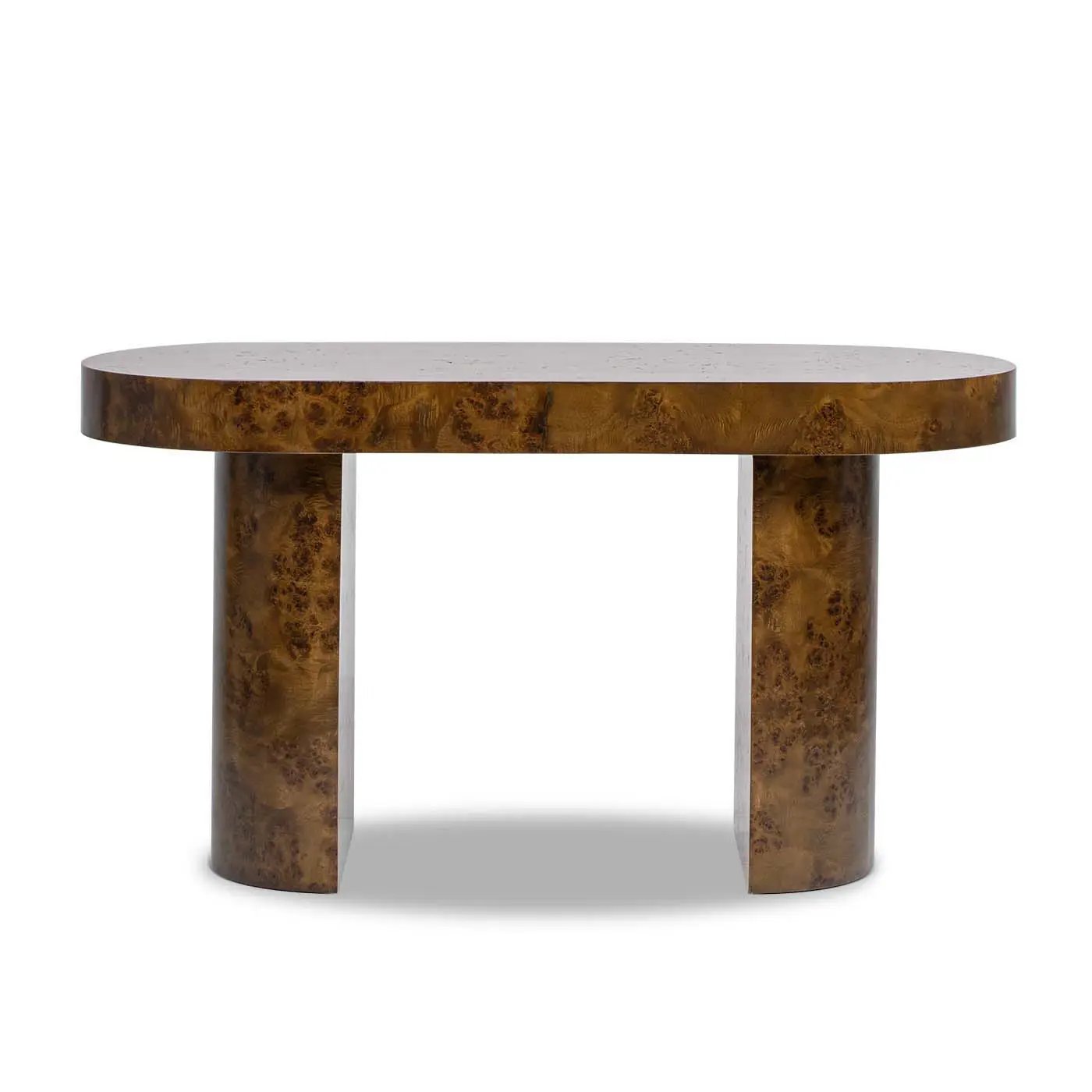 Jesse - Single Drawer Oval Computer Desk by HouseOfZazla