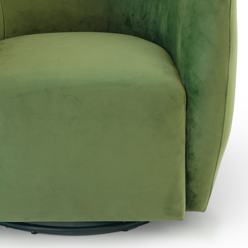 Renee - Swivel Chair - Green by HouseOfZazla