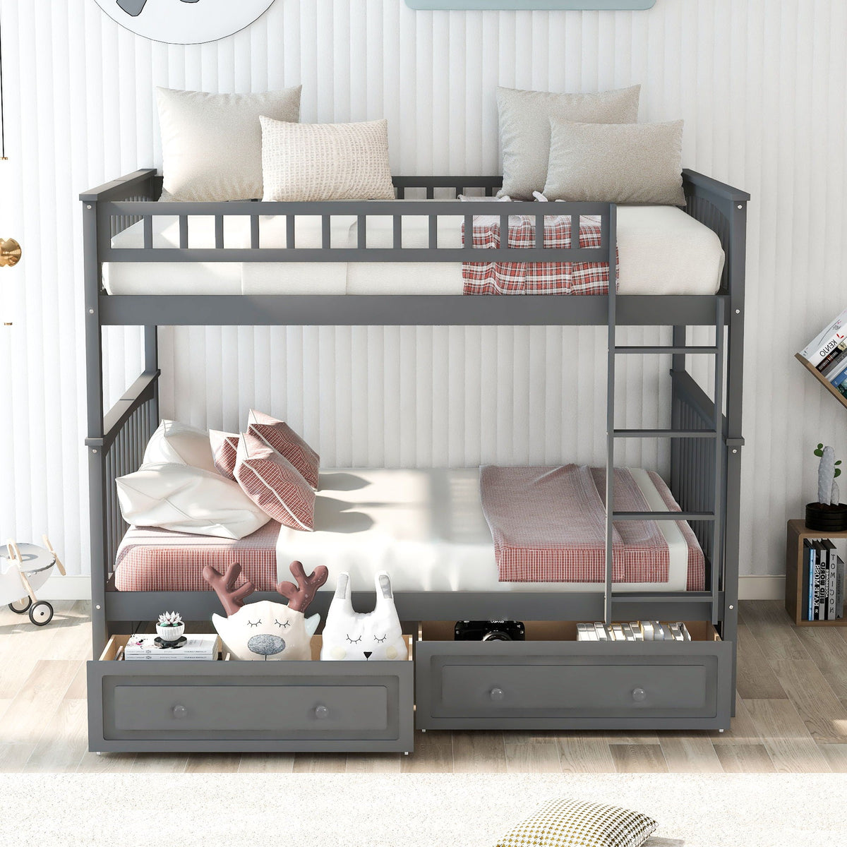 Bunk Bed With Drawers, Convertible Design, photo 28 of 28
