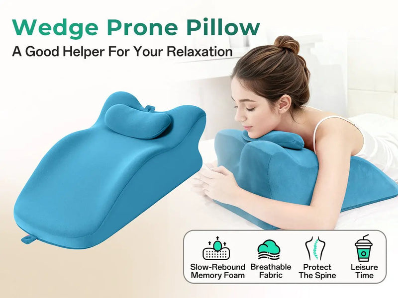 Ergonomic Spinal Posture Support & Multi-Functional Bed Pillow by HouseOfZazla