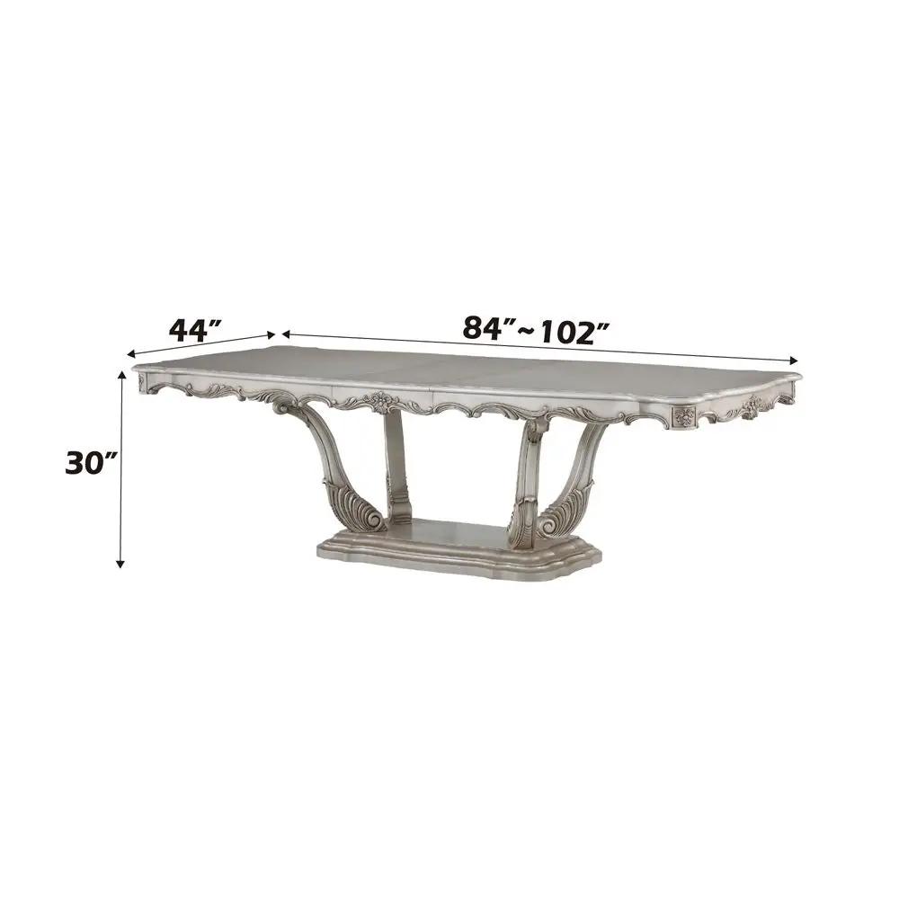 Gorsedd - Dining Table - Golden Ivory by Unique Piece Furniture