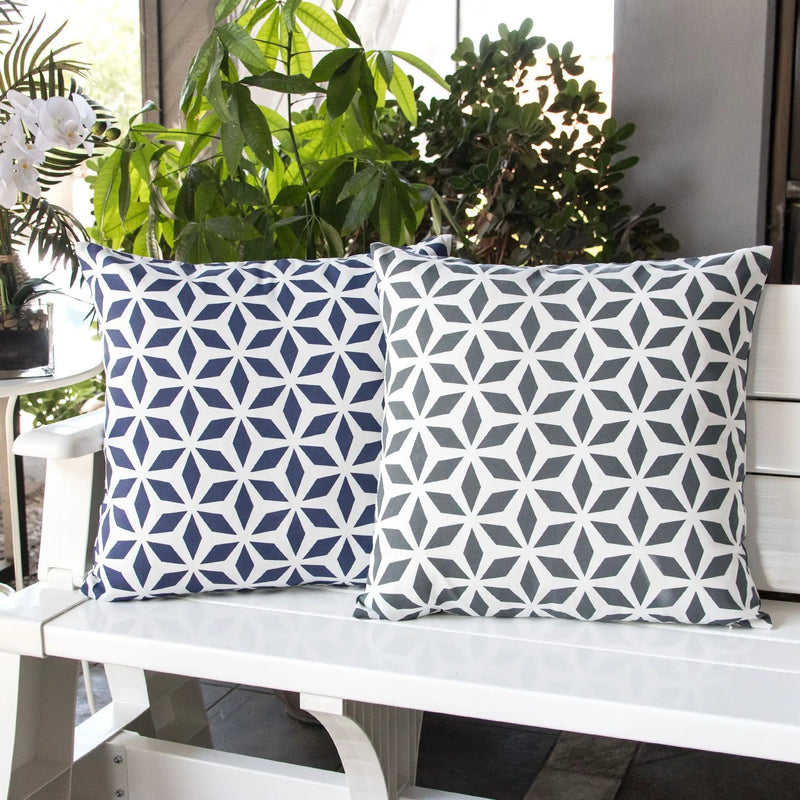 Crystal Burst - Outdoor & Indoor Pillow by Unique Piece Furniture